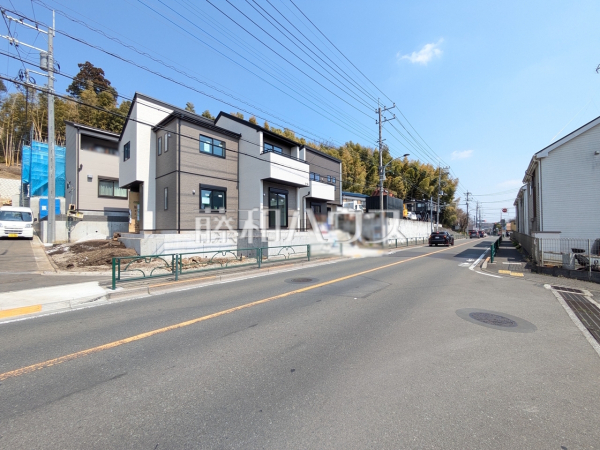 接道状況および現場風景　【八王子市館町】