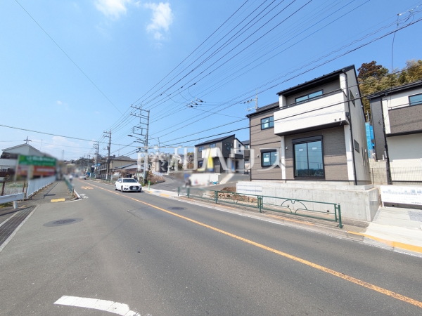 接道状況および現場風景　【八王子市館町】