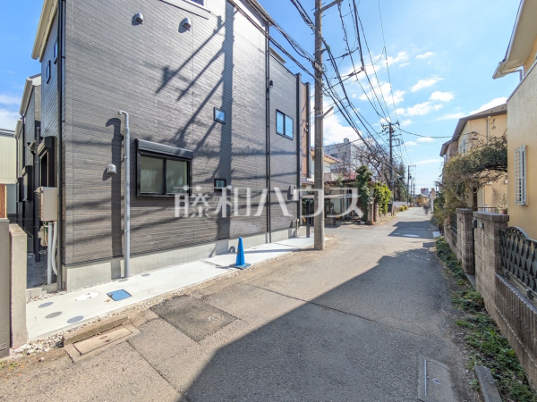 接道状況および現場風景　【国分寺市東戸倉２丁目】