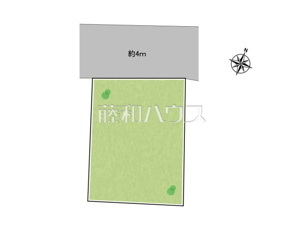 全体区画図　【新座市栗原５丁目】