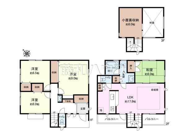 間取図　【練馬区東大泉４丁目】