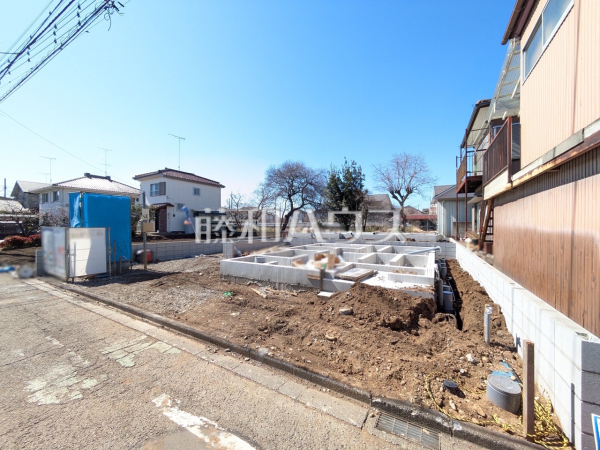 現場風景　【昭島市上川原町３丁目】