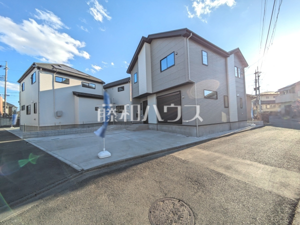 接道状況および現場風景　【八王子市長房町】