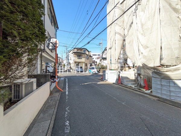 接道状況および現場風景　【和光市南１丁目】