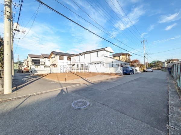 接道状況および現場風景　【八王子市椚田町】