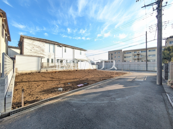 接道状況および現場風景　【八王子市椚田町】