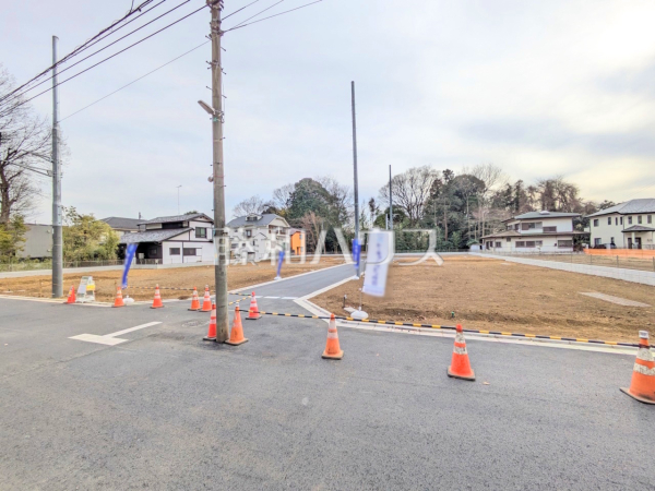 接道状況および現場風景　【小平市上水本町２丁目】