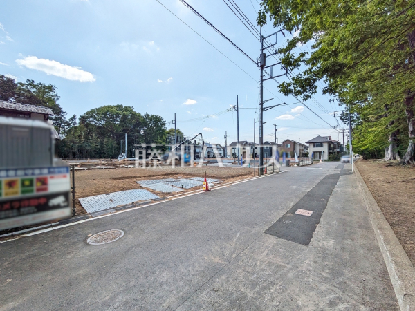 接道状況および現場風景　【小平市上水本町２丁目】