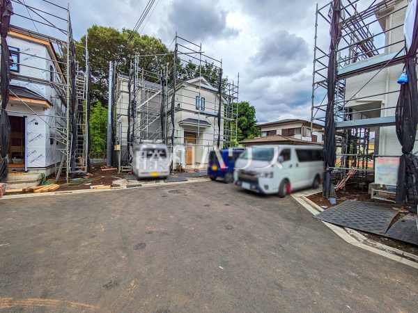 接道状況および現場風景　【小平市上水本町２丁目】