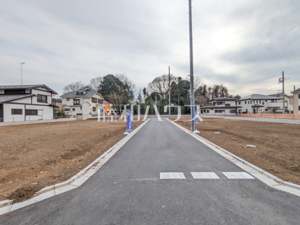 接道状況および現場風景　【小平市上水本町２丁目】