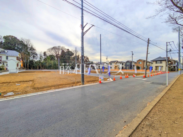 接道状況および現場風景　【小平市上水本町２丁目】