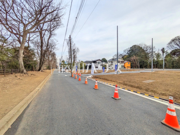 接道状況および現場風景　【小平市上水本町２丁目】