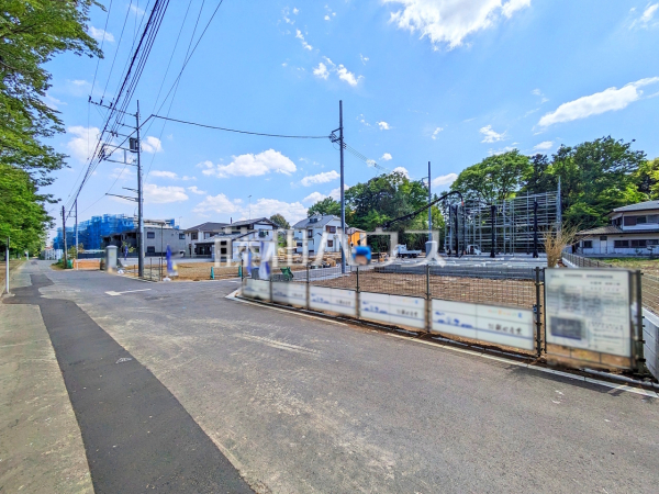 接道状況および現場風景　【小平市上水本町２丁目】