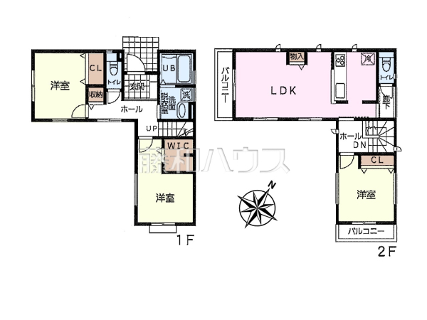 間取図 【八王子市大和田町1丁目】 間取図 【八王子市大和田町1丁目】