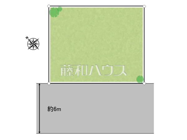 全体区画図　【新座市野火止３丁目】