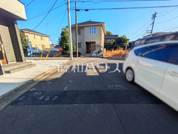 接道状況および現場風景　【富士見市大字水子】