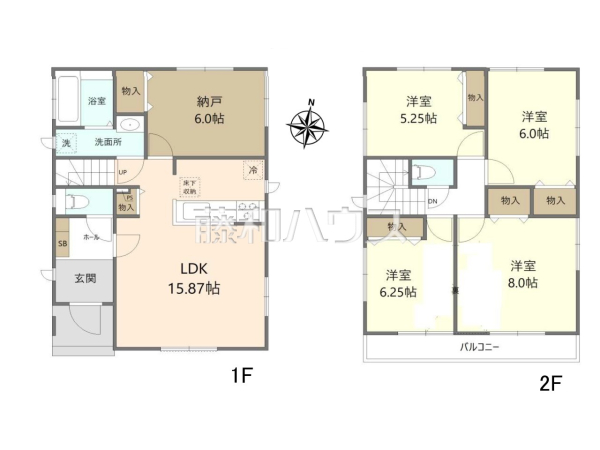 間取図　【清瀬市中里４丁目】