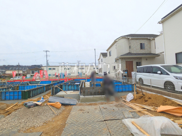 1号棟　外観　【日野市西平山３丁目】建物のプレゼンをさせていただきますので、実際の完成イメージを思い描いていただくことができます。お気軽にお問合せ下さい。