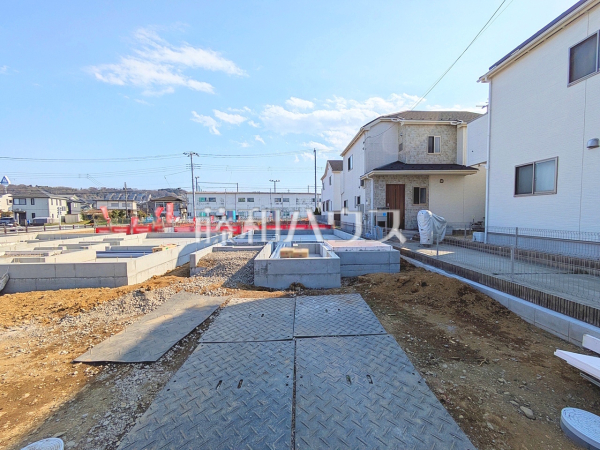 1号棟　外観　【日野市西平山３丁目】ここに住む方を想像して、着々と建築しております！