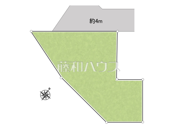 全体区画図　【富士見市上沢３丁目】