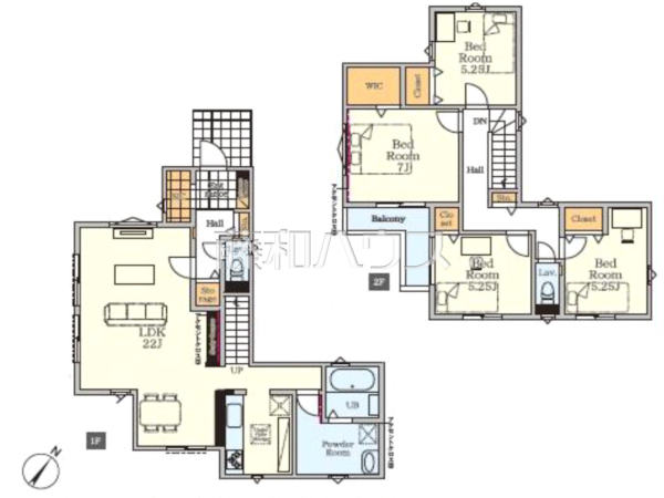 間取図　【富士見市上沢３丁目】