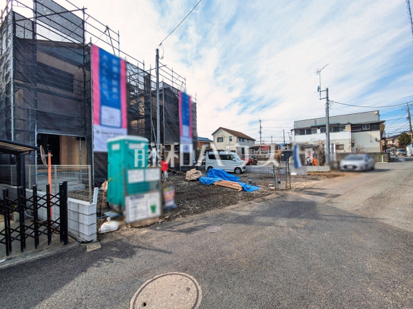 接道状況および現場風景　【八王子市上壱分方町】