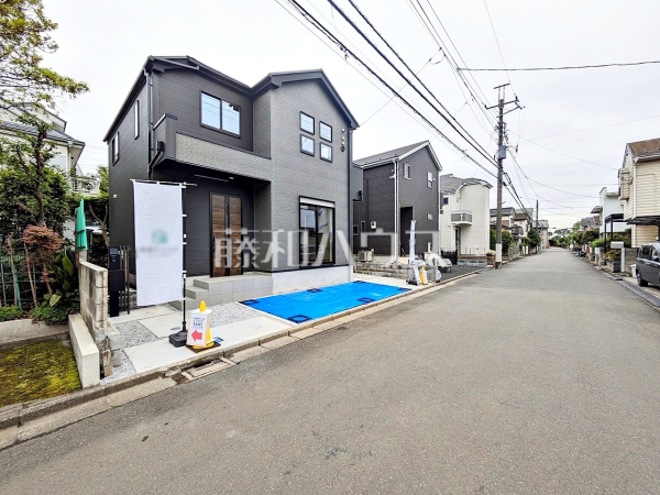 接道状況および現場風景　【小平市上水新町２丁目】