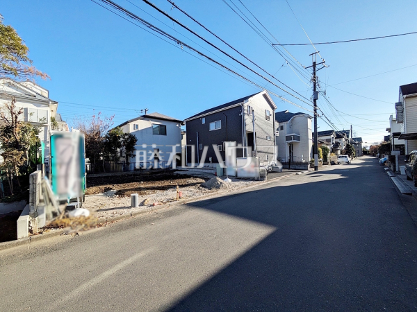 接道状況および現場風景　【小平市上水新町２丁目】
