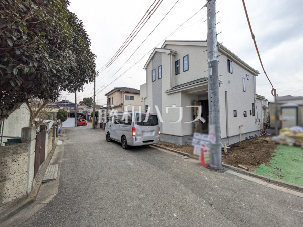 接道状況および現場風景　【東大和市高木２丁目】