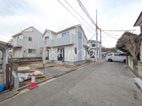 接道状況および現場風景　【東大和市高木２丁目】