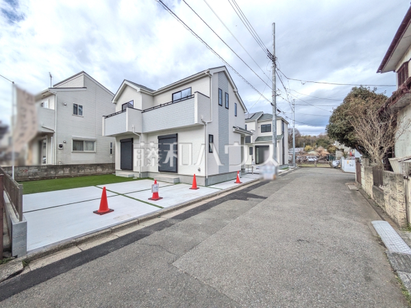 接道状況および現場風景　【東大和市高木２丁目】
