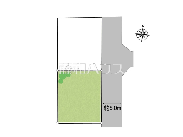 全体区画図　【東大和市高木２丁目】