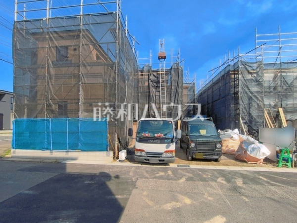 接道状況および現場風景　【岩倉市大山寺町神田】