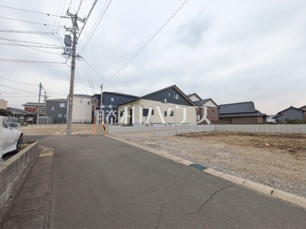 接道状況および現場風景　【小牧市小木２丁目】