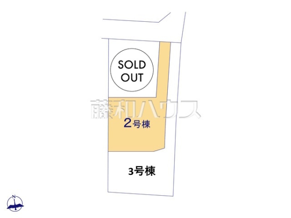 区画図　【小牧市小木２丁目】