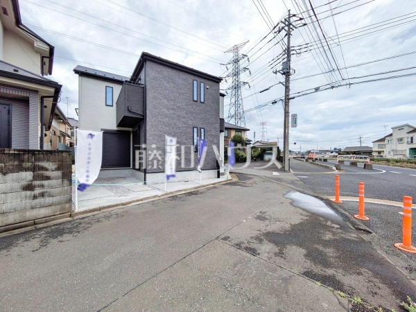 接道状況および現場風景　【所沢市大字荒幡】 平日のご案内も可能です。まずはお気軽にお問合せ下さいませ。 
