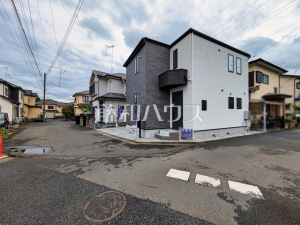 接道状況および現場風景　【所沢市大字荒幡】