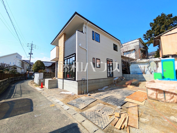 接道状況および現場風景　【福岡市南区皿山１丁目】