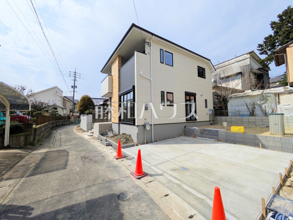 接道状況および現場風景　【福岡市南区皿山１丁目】