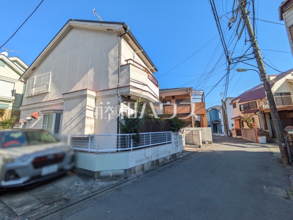 接道状況および現場風景　【調布市多摩川３丁目】