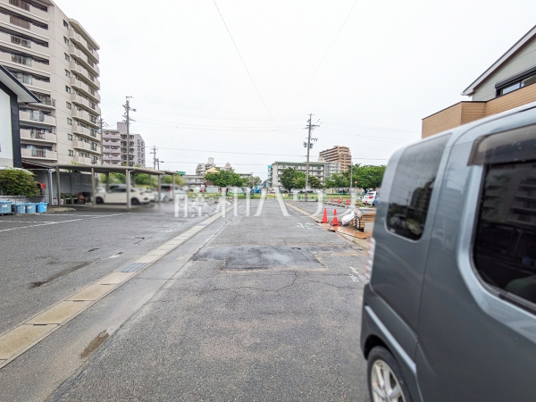 接道状況および現場風景　【春日井市乙輪町１丁目】