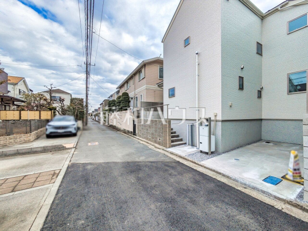 接道状況および現場風景　【小金井市貫井北町３丁目】
