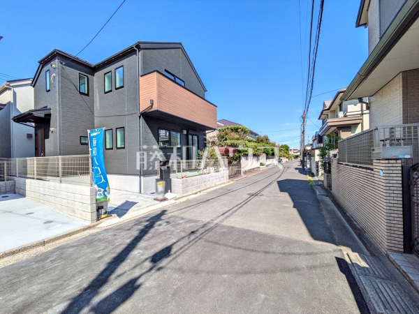 接道状況および現場風景　【小金井市貫井北町３丁目】