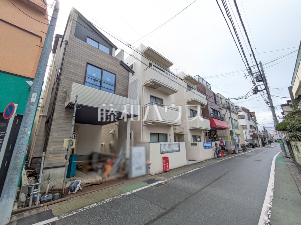 接道状況および現場風景　【練馬区栄町】