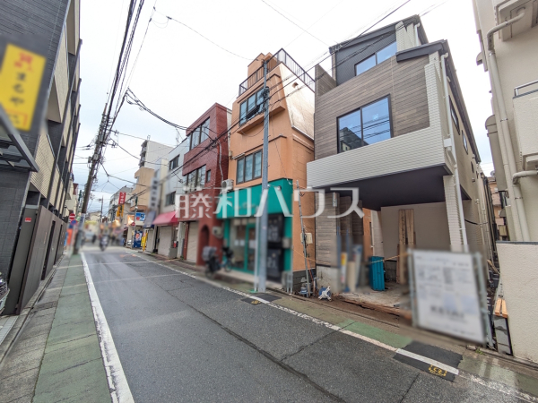 接道状況および現場風景　【練馬区栄町】