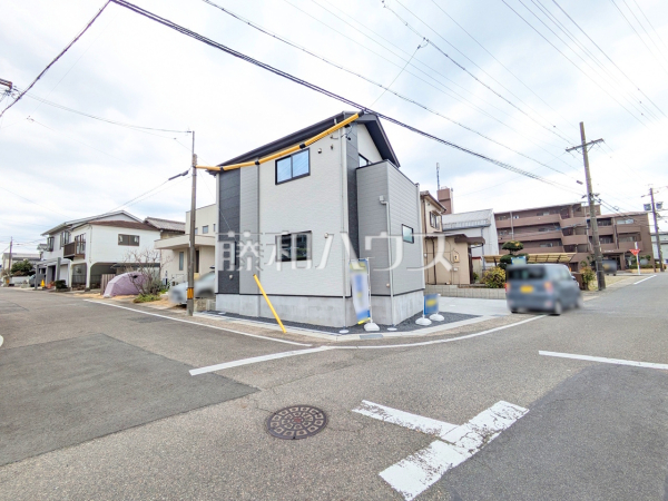 接道状況および現場風景　【名古屋市守山区今尻町】