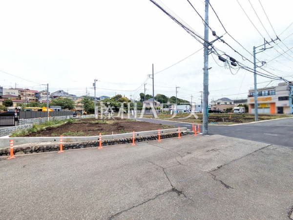 接道状況および現場風景　【国立市谷保７丁目】