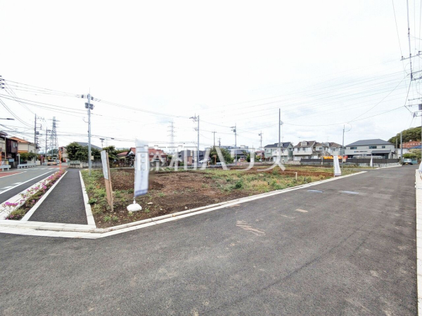 接道状況および現場風景　【国立市谷保７丁目】