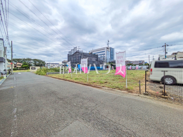 接道状況および現場風景　【日野市旭が丘２丁目】