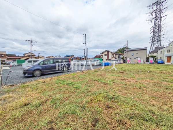 B号地付近　現地写真　【日野市旭が丘２丁目】